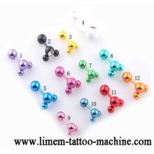 acero quirúrgico de la moda 316L con anodizar joyería piercing del cuerpo de Labret